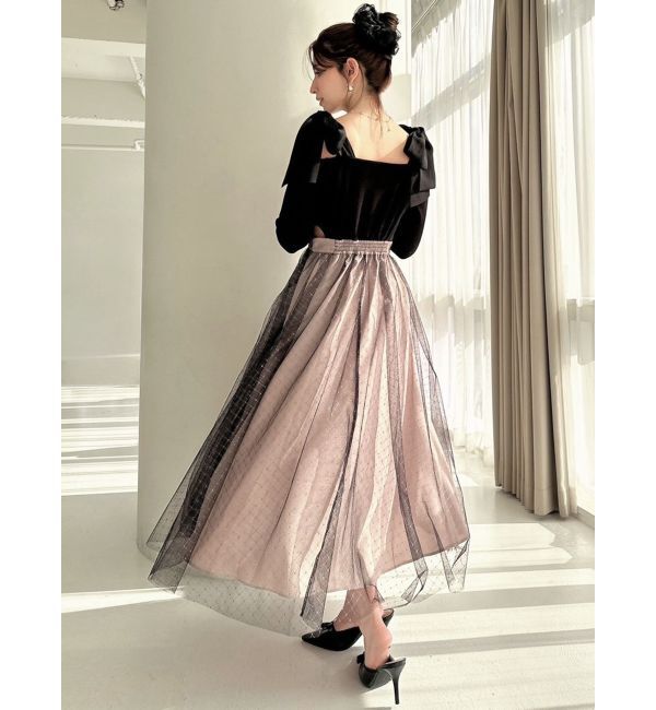 RESEXXY「シャイニーフレアワンピース」|ワンピース|