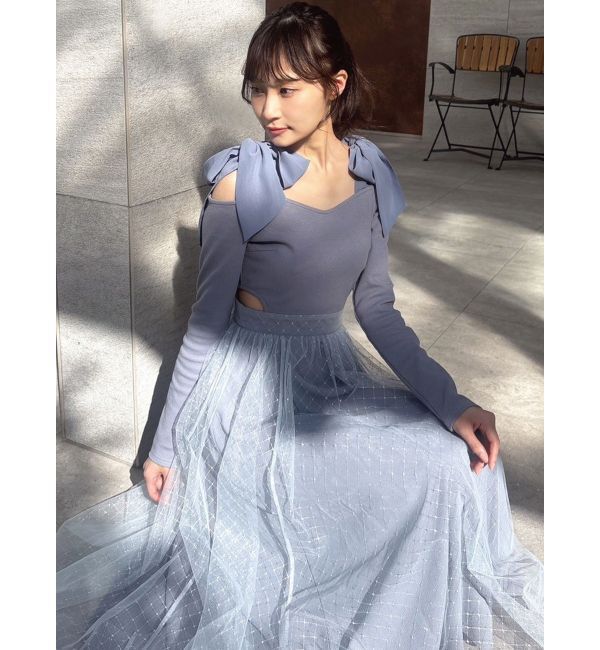 RESEXXY「シャイニーフレアワンピース」|ワンピース|