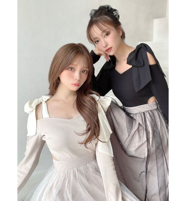 RESEXXY「シャイニーフレアワンピース」|ワンピース|