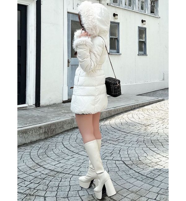 RESEXXY「フード付きダウンコート【完売サイズは品番：1526100221で販売中】」|ダウン|