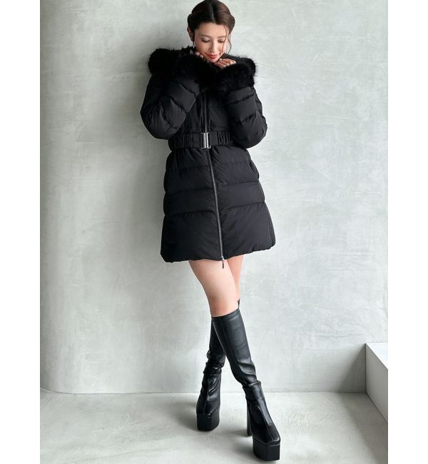 RESEXXY「フード付きダウンコート【完売サイズは品番：1526100221で販売中】」|ダウン|