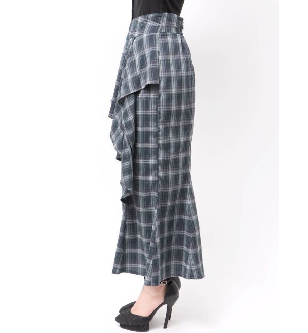 RESEXXY「アシンメトリーラッフルマーメイドスカート」|スカート|