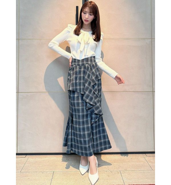 RESEXXY「アシンメトリーラッフルマーメイドスカート」|スカート|