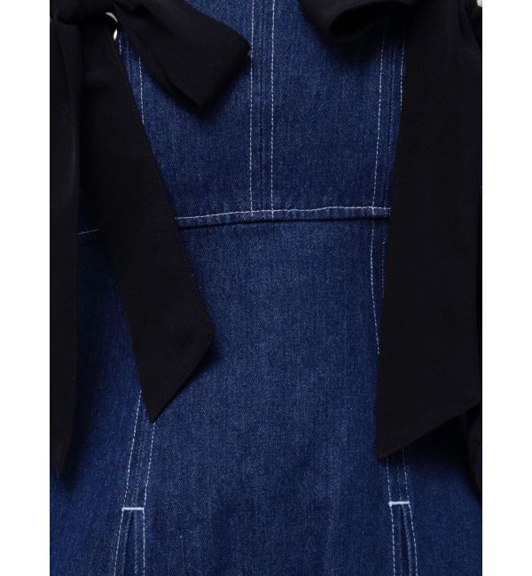 dazzlin「フロントツインリボンジャンスカ」|ワンピース|