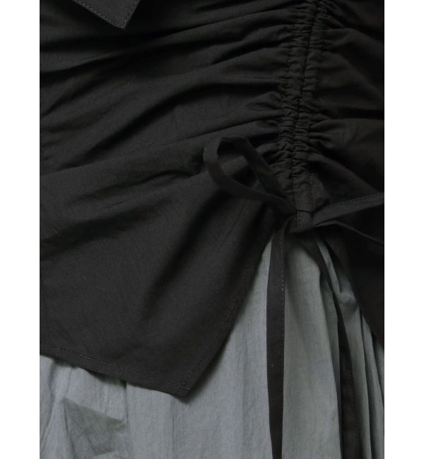 dazzlin「ギャザーシャツボリュームワンピース」|ワンピース|