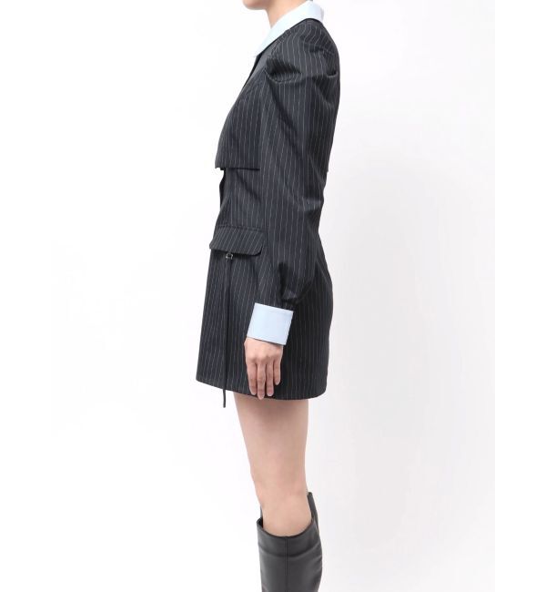 dazzlin「パフスリーブレイヤードミニワンピース」|ワンピース|