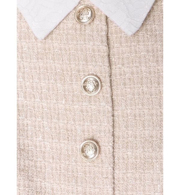 dazzlin「パフスリーブレイヤードミニワンピース」|ワンピース|