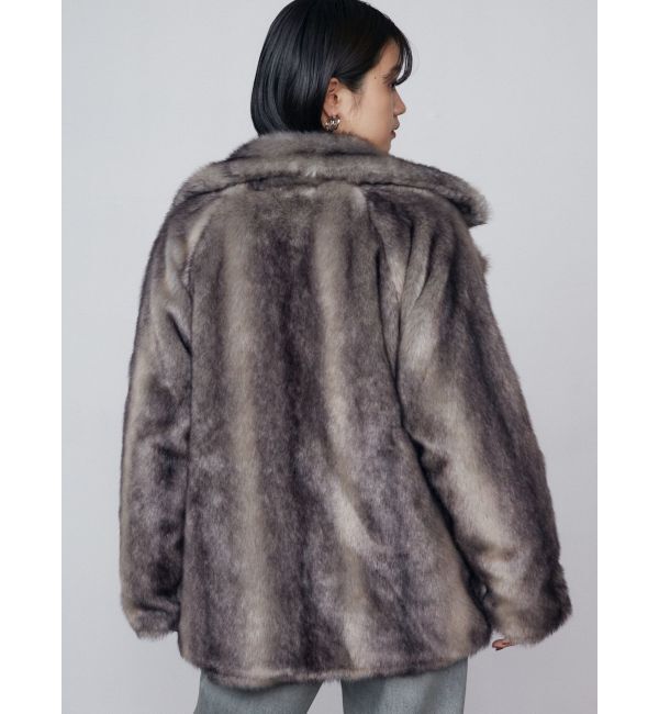 EMODA「ミディフェイクファーコート」|その他|