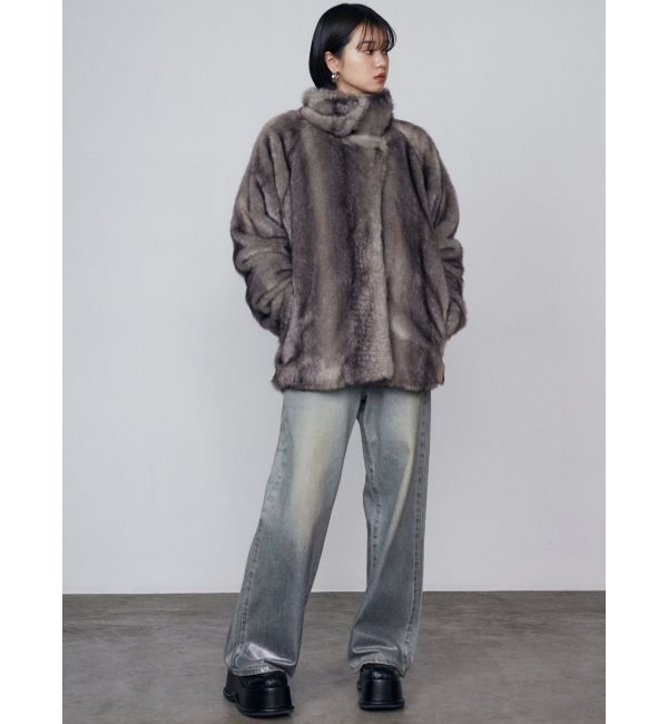 EMODA「ミディフェイクファーコート」|その他|