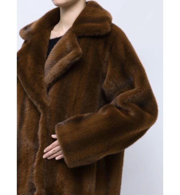 EMODA「ミディフェイクファーコート」|その他|