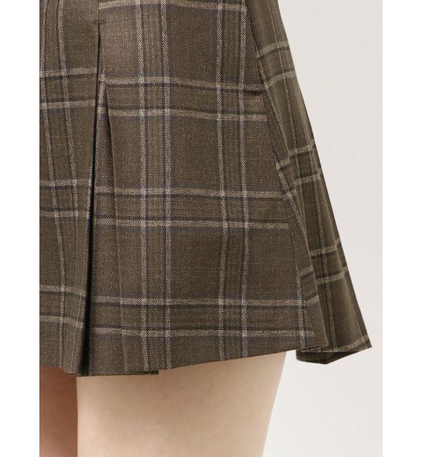 EMODA「プリーツミニスカート」|スカート|