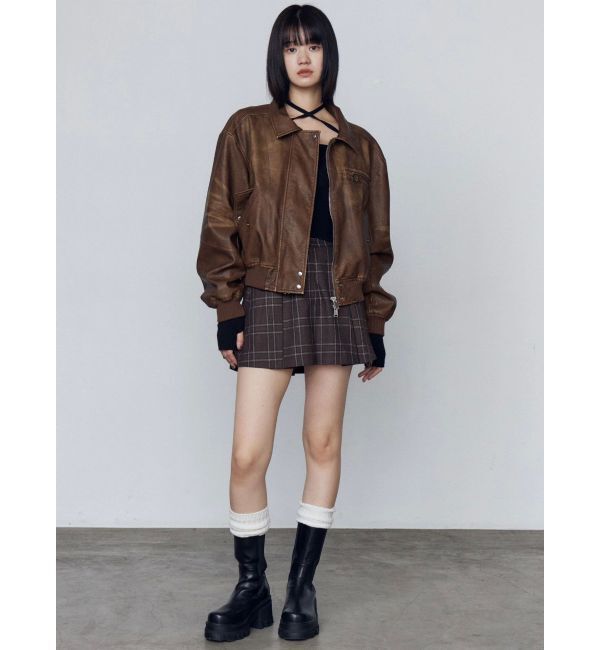 EMODA「プリーツミニスカート」|スカート|