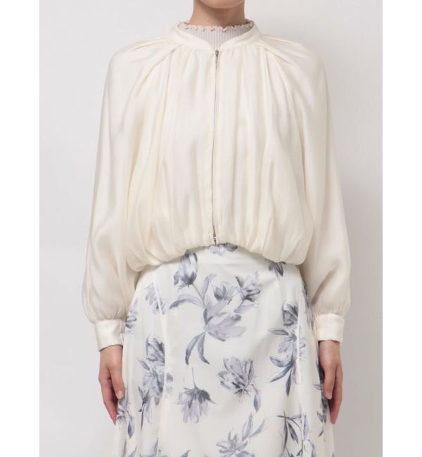 MERCURYDUO「ボリュームスリーブショートブルゾン」|ブルゾン・スタジャン|