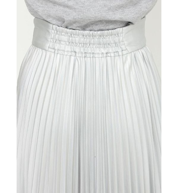 MERCURYDUO「レザーライクプリーツスカート」|スカート|