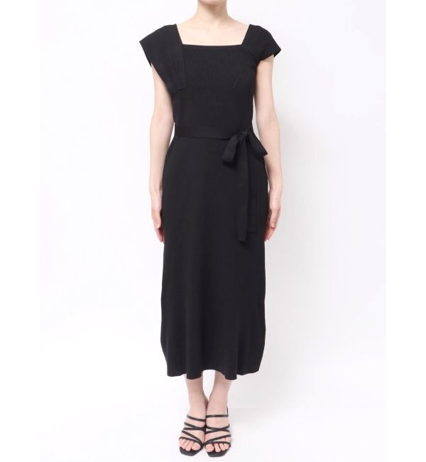 MERCURYDUO「アシメビスチェニットワンピース」|ワンピース|