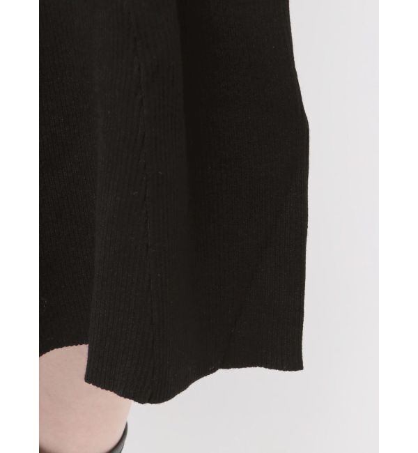 MERCURYDUO「ファートリミングニットワンピース」|ワンピース|
