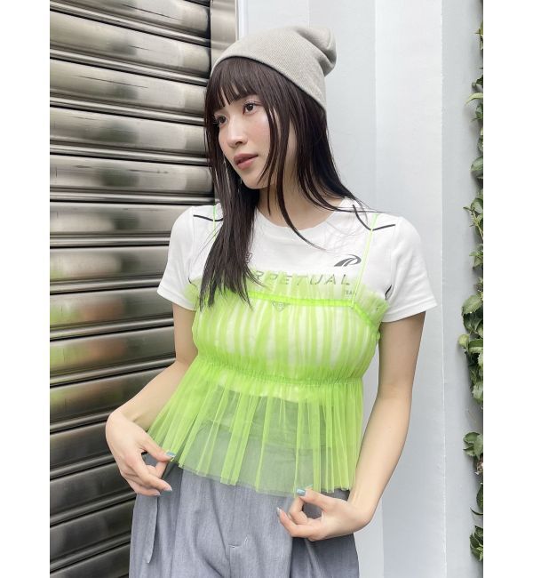 MURUA「レーシングミニTシャツ」|Tシャツ・カットソー|