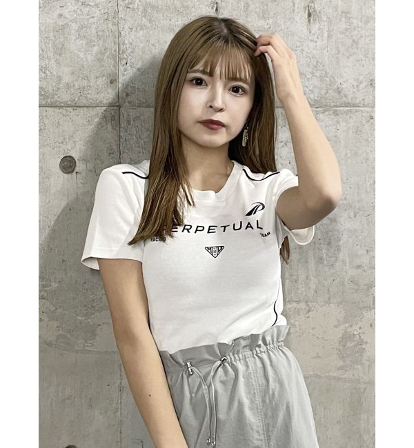 MURUA「レーシングミニTシャツ」|Tシャツ・カットソー|