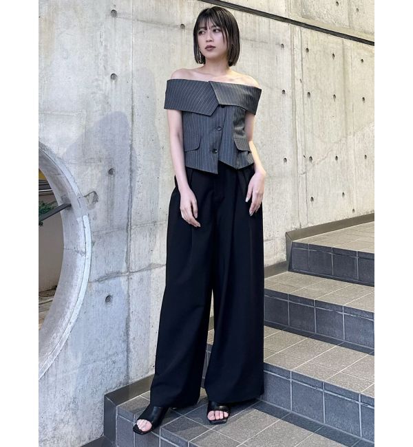 MURUA「オフショルマニッシュブラウス」|シャツ・ブラウス|