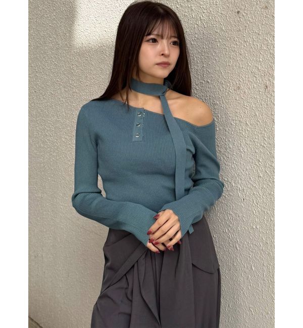 MURUA「ワンショルタイニット」|ニット・セーター|