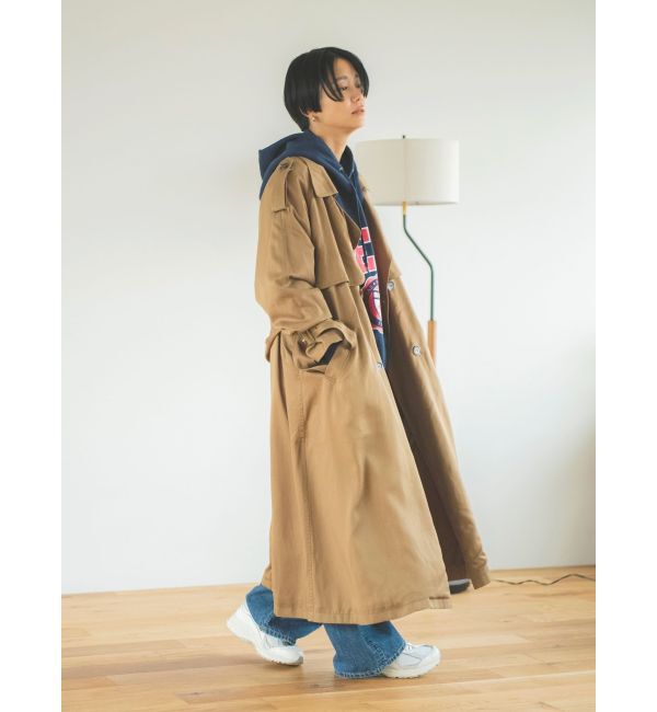 Ungrid「ルーズトレンチコート」|トレンチコート|