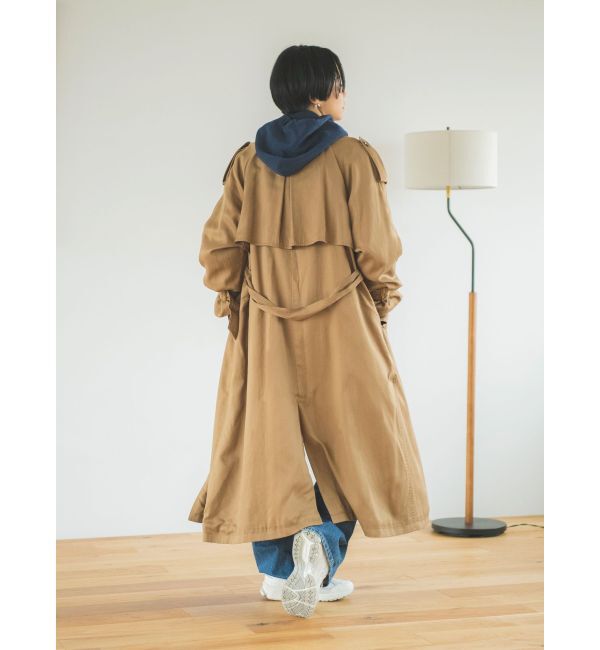 Ungrid「ルーズトレンチコート」|トレンチコート|