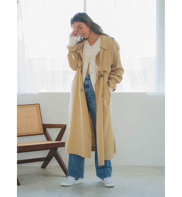 Ungrid「ルーズトレンチコート」|トレンチコート|