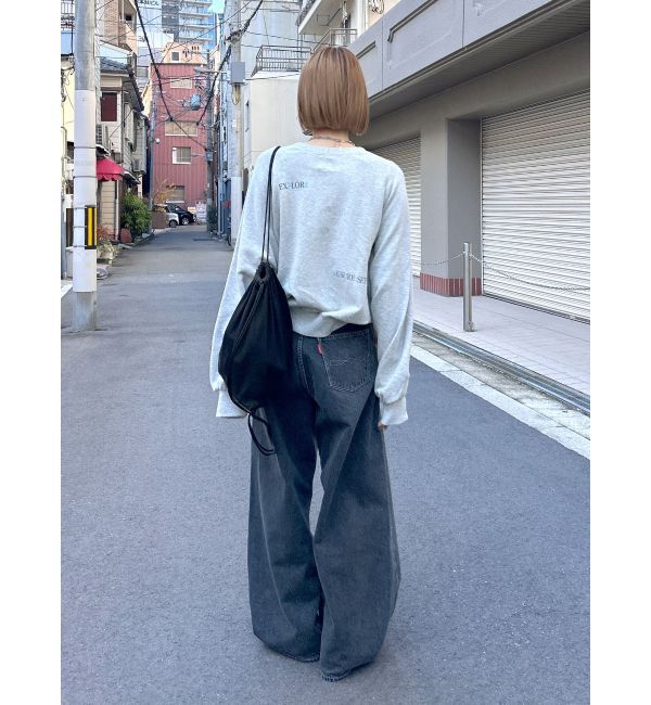 Ungrid「ランダムロゴヴィンテージスウェット」|スウェット・ジャージ|