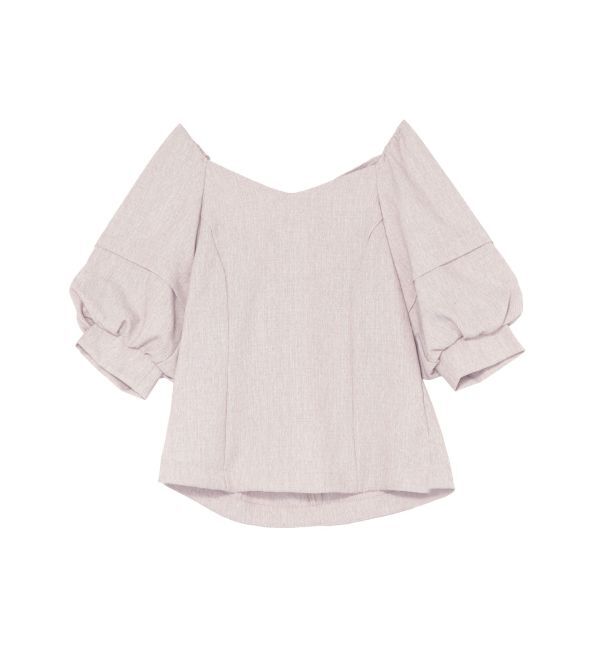 LAGUNAMOON「バックリボンブラウス」|シャツ・ブラウス|