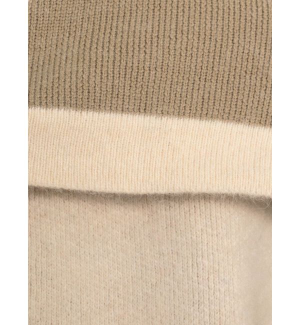 LAGUNAMOON「CHNラクーンショートニットパーカー」|ニット・セーター|