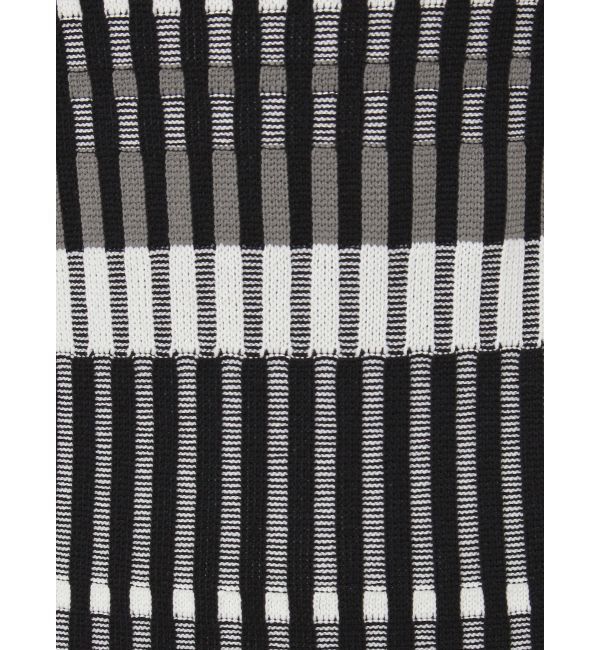 LAGUNAMOON「2WAYチェックニットワンピース」|ワンピース|