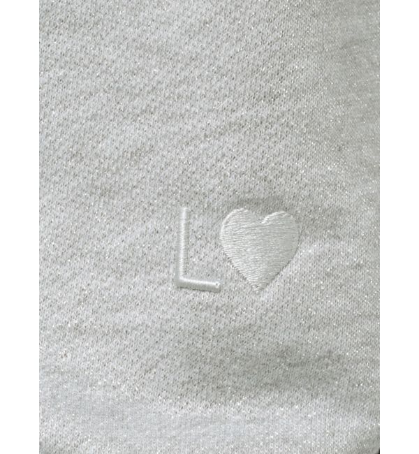 LAGUNAMOON「オフショルラメスウェットプルオーバー」|Tシャツ・カットソー|