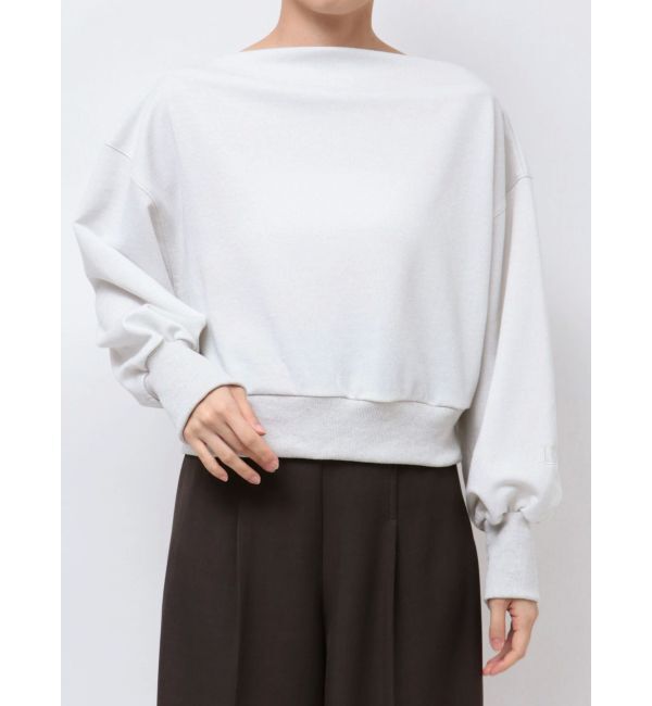 LAGUNAMOON「オフショルラメスウェットプルオーバー」|Tシャツ・カットソー|