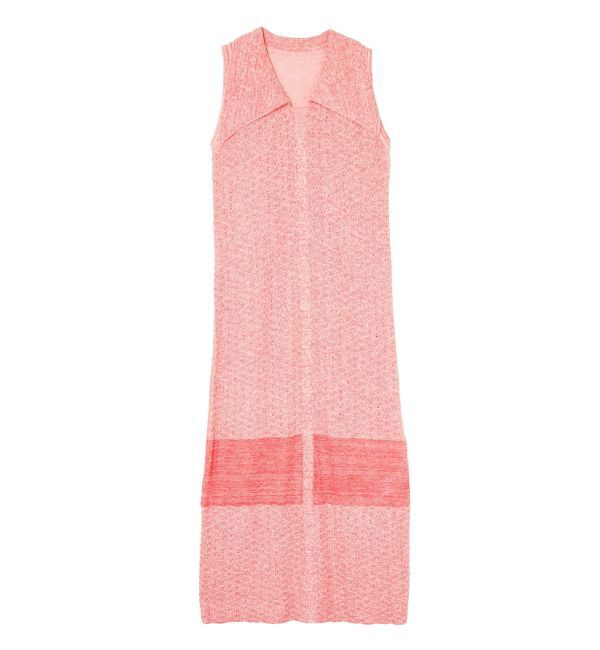 LAGUNAMOON「ミックスパターンカラーネックニットワンピース」|ワンピース|