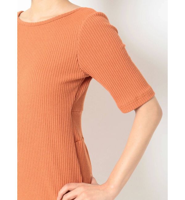 EVRIS「タッセルリブカットワンピース」|ワンピース|