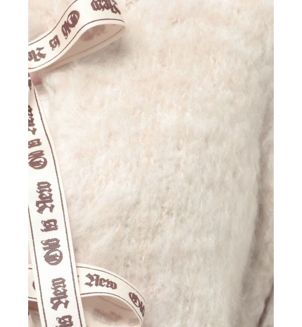 EVRIS「2WAYリボンシャギーニットカーディガン」|カーディガン|