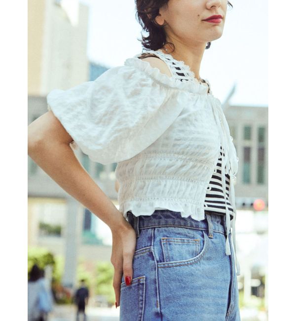 jouetie「2WAYオフショルブラウス」|シャツ・ブラウス|