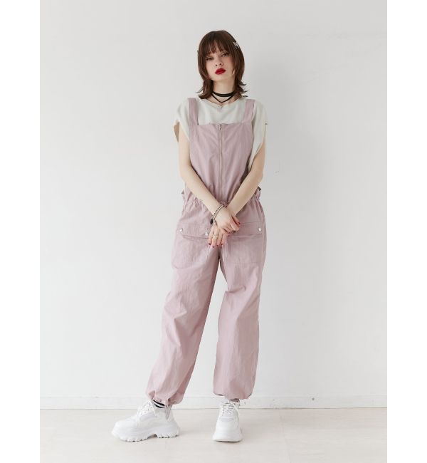 jouetie「フロントZIPジャンプスーツ」|オールインワン|