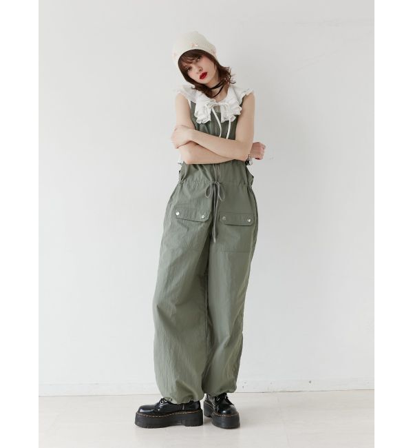 jouetie「フロントZIPジャンプスーツ」|オールインワン|