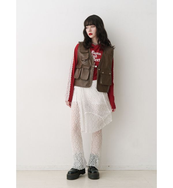 jouetie「ラップレイヤードレースパンツ」|その他|