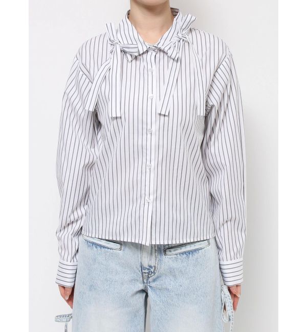 merry jenny「リボンリボンシャツ」|シャツ・ブラウス|