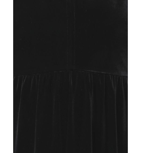 merry jenny「アシメribbonベロアワンピース」|ワンピース|