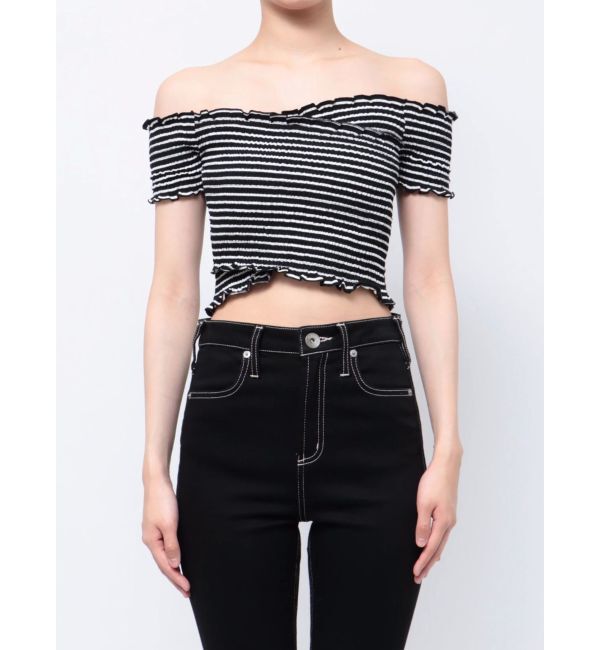 GYDA「カシュクールシャーリングトップス」|Tシャツ・カットソー|