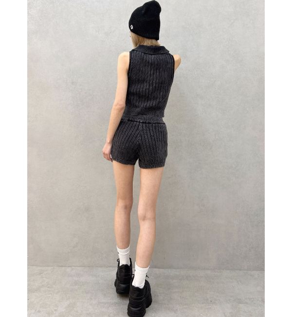 GYDA「ブリーチニットショートパンツ」|その他|