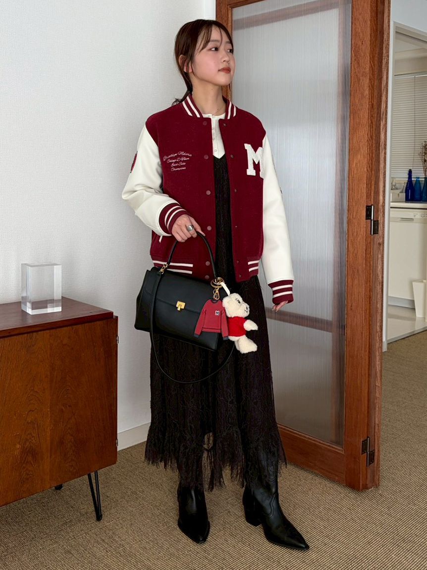 Mila Owen「メタルモチーフスクエアバッグ」|ショルダー・メッセンジャー|