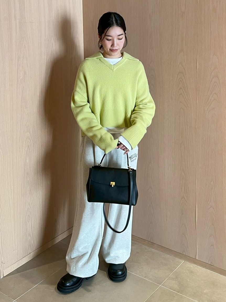 Mila Owen「メタルモチーフスクエアバッグ」|ショルダー・メッセンジャー|