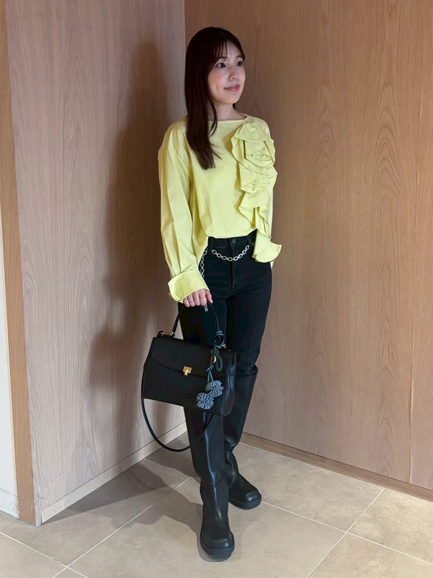 Mila Owen「メタルモチーフスクエアバッグ」|ショルダー・メッセンジャー|