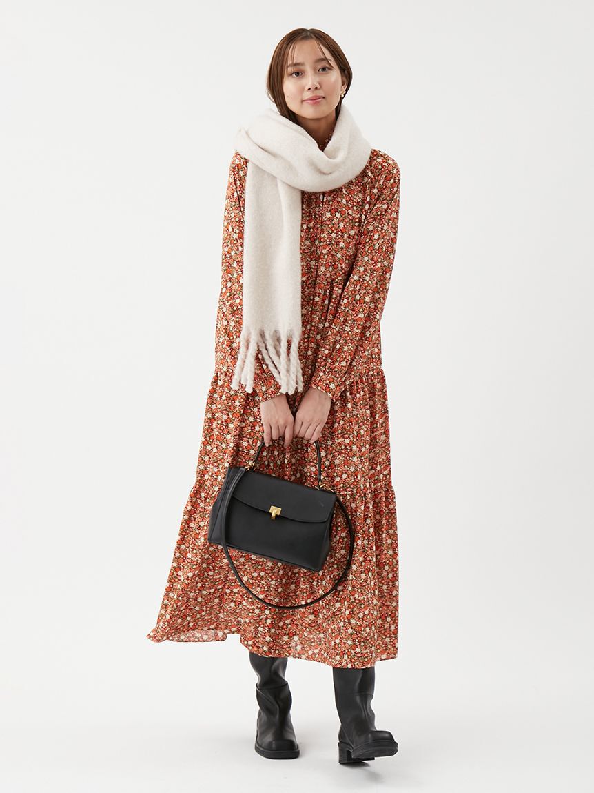 Mila Owen「メタルモチーフスクエアバッグ」|ショルダー・メッセンジャー|