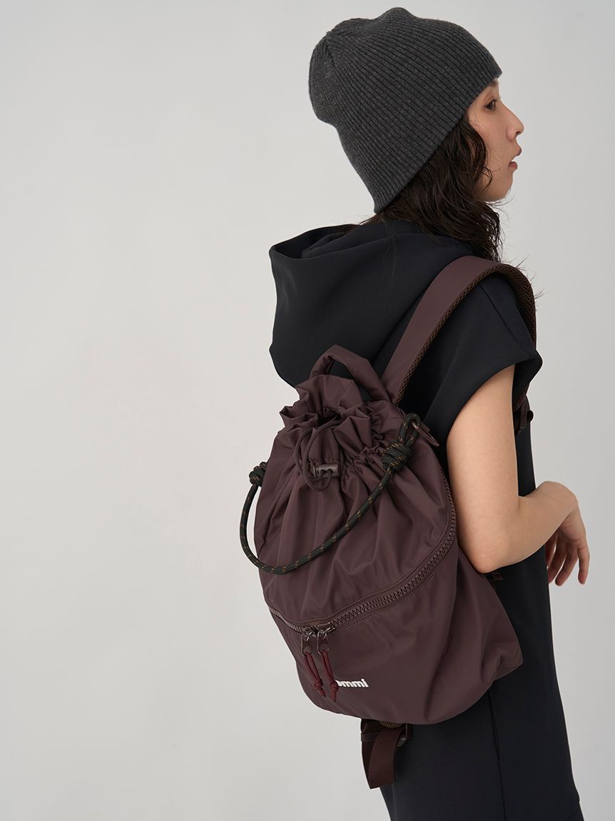 emmi atelier「ウールリブニットビーニー」|ニット帽|