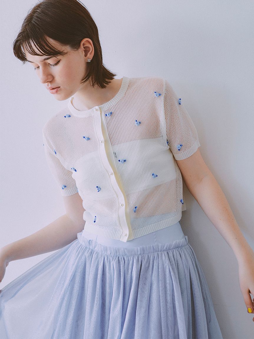 FURFUR「プティフラワーカーディガン」|カーディガン|